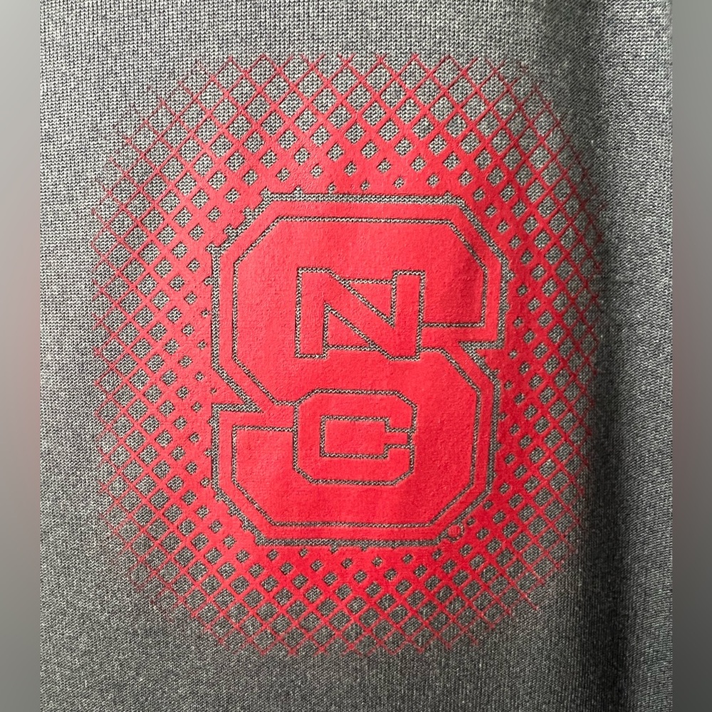 Adidas Nc State Wolfpack Gray Pullover Hoodie - image 5